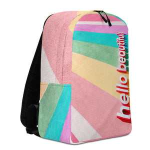 Hello Beautiful Myeongdong Facade Backpack