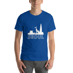Seoul Cityscape Short-Sleeve Unisex T-Shirt